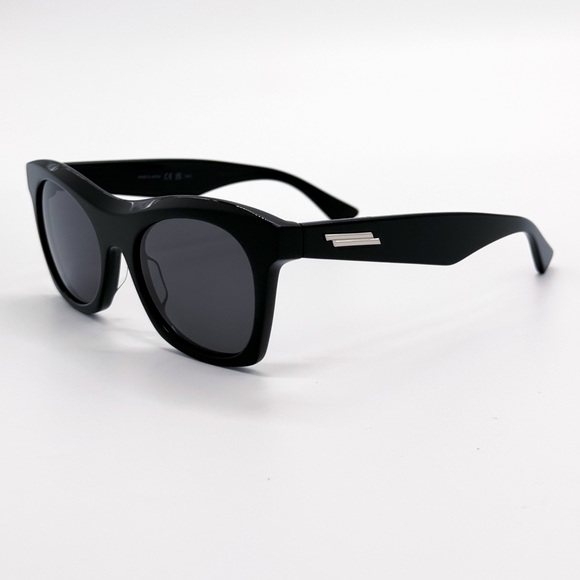 NEW BOTTEGA VENETA BV1061S 001 BLACK SQUARE WOMEN SUNGLASSES BOTTEGA VENETA - Picture 4 of 9